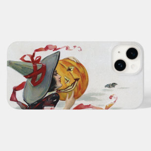 The Witch's Kiss: a Jack o Lantern on Halloween Case-Mate iPhone 14 Case