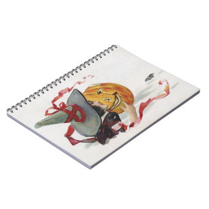The Witch's Kiss: a Jack o Lantern on Halloween Notebook