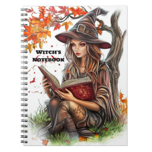 The witch's notebook.A great Halloween gift Notebook