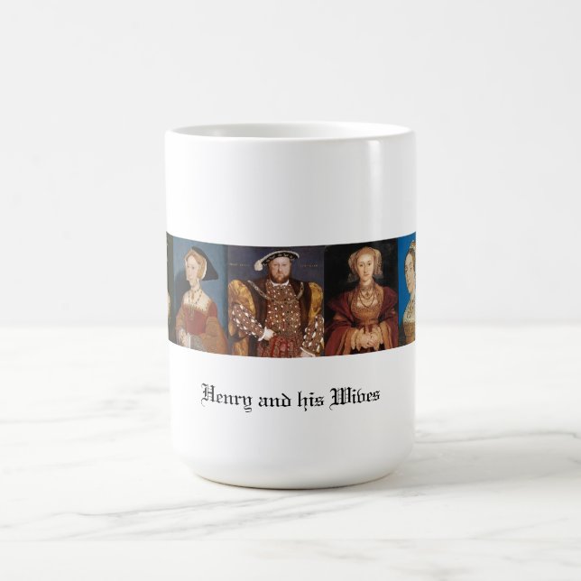 The Wives of Henry VIII Coffee Mug (Center)