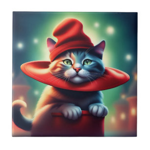 the wizard cat tile