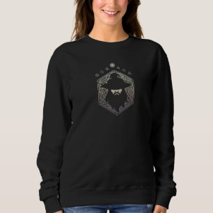 The Wizard D20 Tabletop Dungeons RPG Dice Dragons Sweatshirt