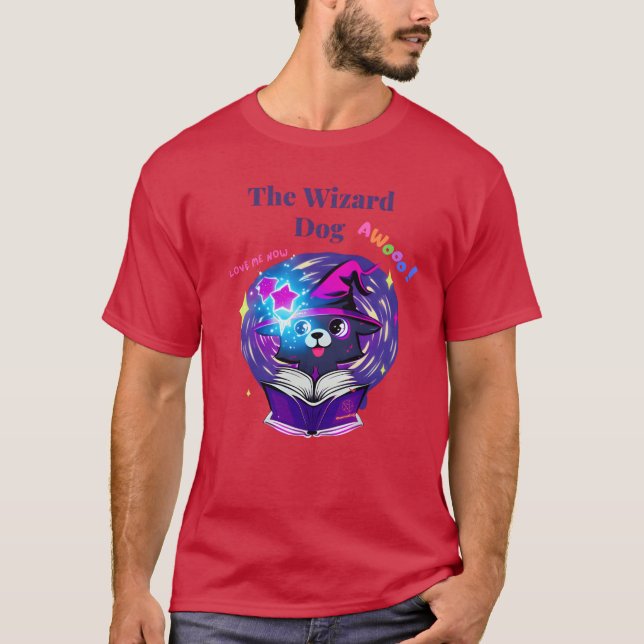 The Wizard Dog boy boy T-Shirt (Front)