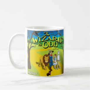 "The Wizard is Odd" coffee mug
