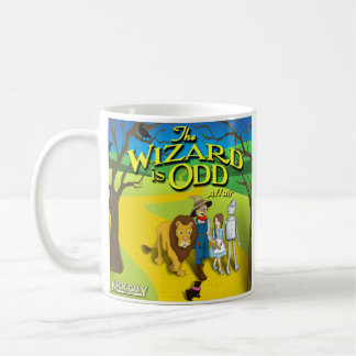 "The Wizard is Odd" coffee mug