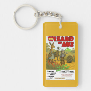 The Wizard of Aus Movie Parody Key Ring