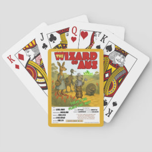 The Wizard of Aus Movie Parody Playing Cards
