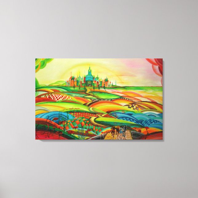 The Wizard of Oz Canvas Print (Front)