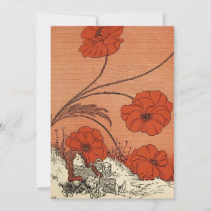 The Wizard of Oz Dorothy and Toto in the Poppies