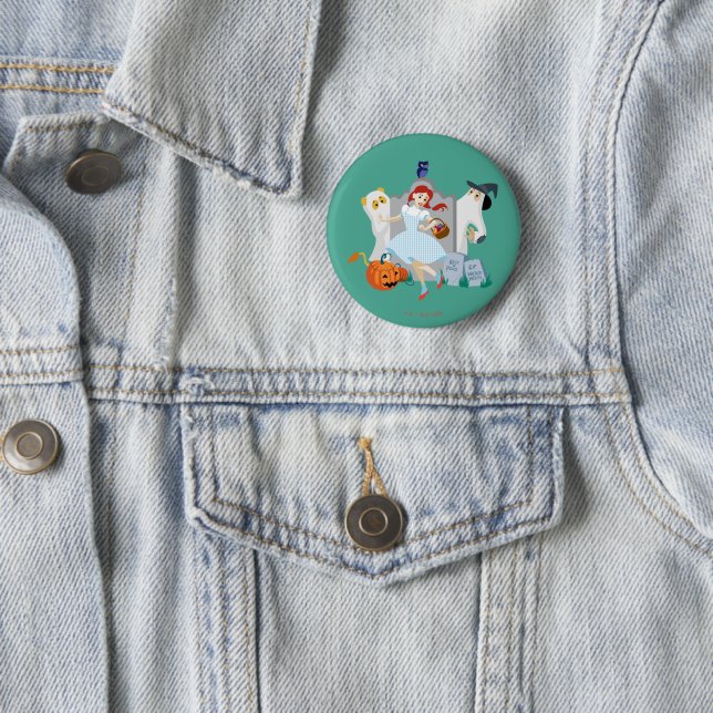 The Wizard Of Oz™ | Dorothy Halloween Happy Dance 6 Cm Round Badge (In Situ)