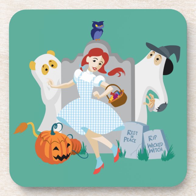 The Wizard Of Oz™ | Dorothy Halloween Happy Dance Coaster (Front)