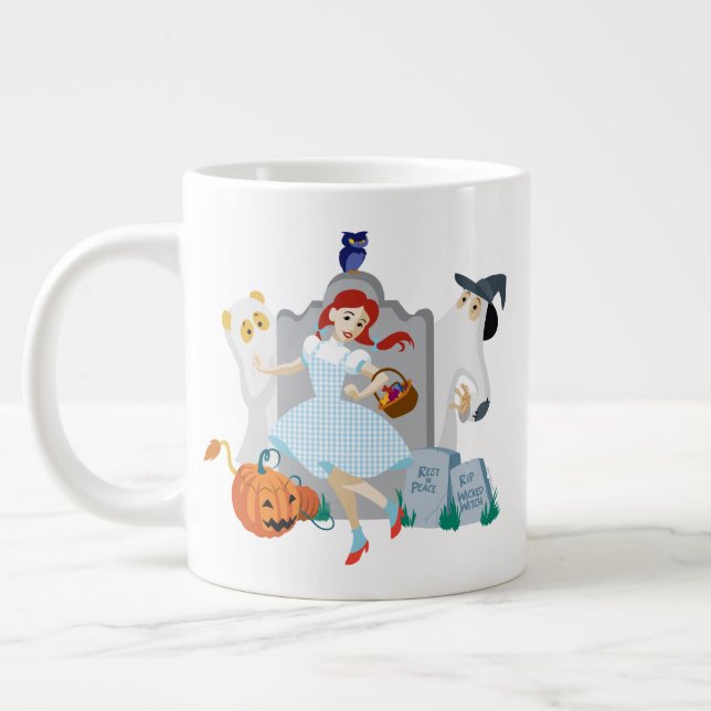 The Wizard Of Oz™ | Dorothy Halloween Happy Dance Large Coffee Mug (Left)
