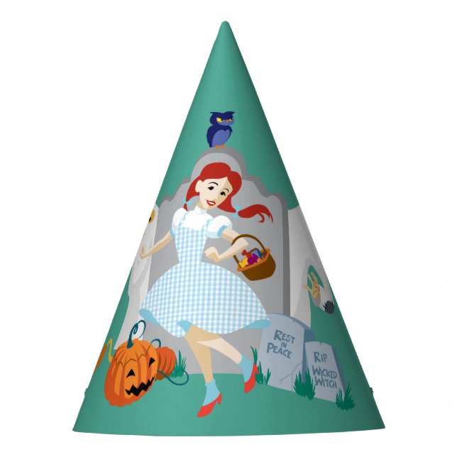 The Wizard Of Oz™ | Dorothy Halloween Happy Dance Party Hat (Front)