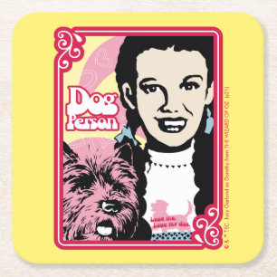 The Wizard Of Oz™   Dorothy™ & Toto™ - Dog P Square Paper Coaster