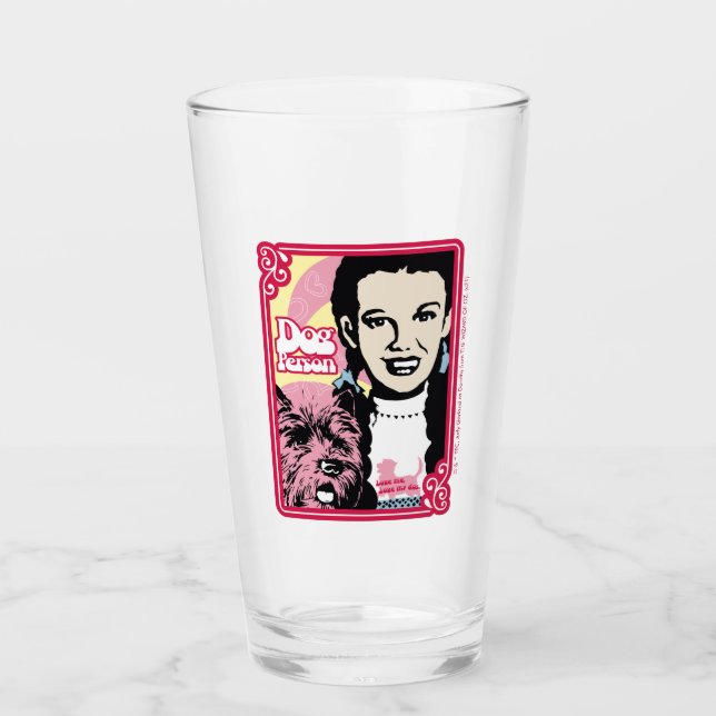 The Wizard Of Oz™ | Dorothy™ & Toto™ - Dog Person Glass (Front)