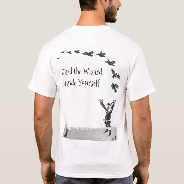 The Wizard of Oz - Find the Wizard inside Yourself T-Shirt (Back)