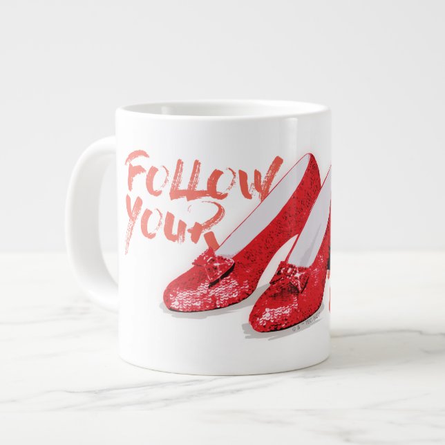 The Wizard Of Oz™ | Follow Your Own Path Large Coffee Mug (Front Left)