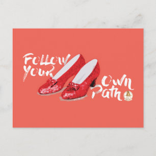 The Wizard Of Oz™   Follow Your Own Path Postcard