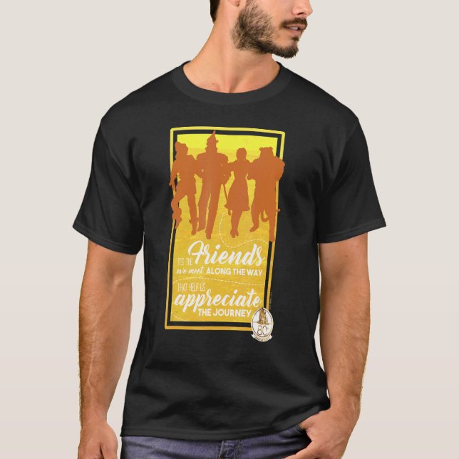 The Wizard of Oz Group The Friends We Met Along Th T-Shirt (Front)