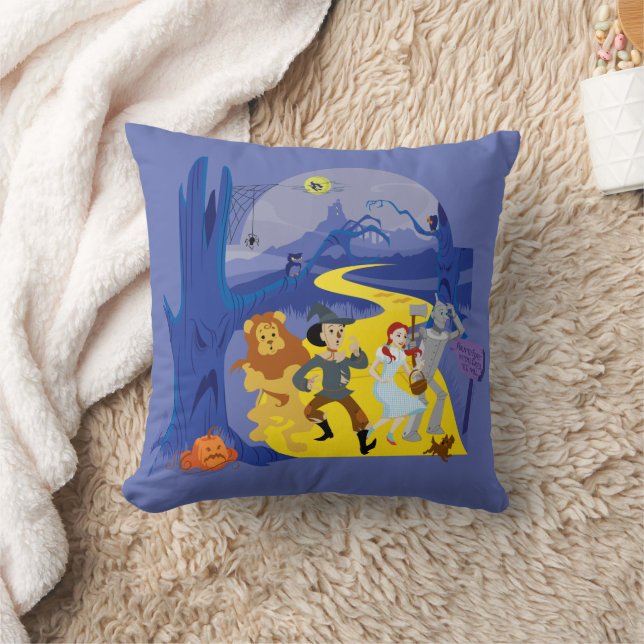 The Wizard Of Oz™ | Halloween Haunted Forest Cushion (Blanket)