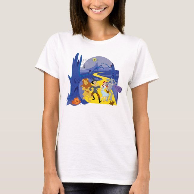 The Wizard Of Oz™ | Halloween Haunted Forest T-Shirt (Front)