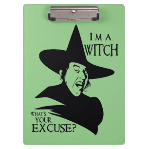The Wizard Of Oz™   I'm A Witch Clipboard