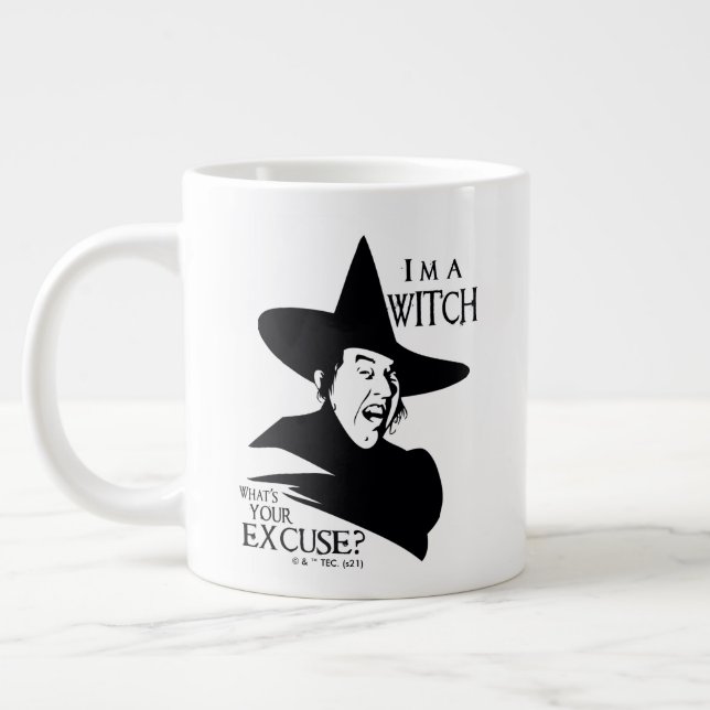 The Wizard Of Oz™ | I'm A Witch Large Coffee Mug (Left)