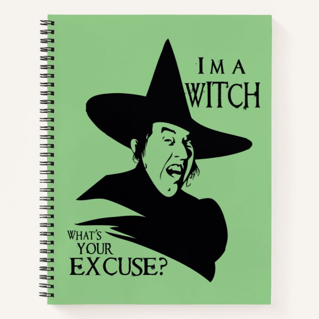The Wizard Of Oz™ | I'm A Witch Notebook (Front)