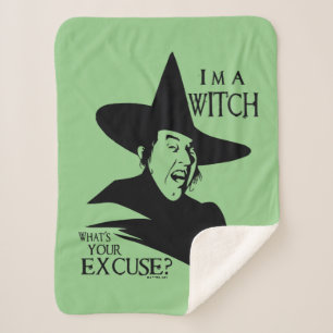 The Wizard Of Oz™   I'm A Witch Sherpa Blanket
