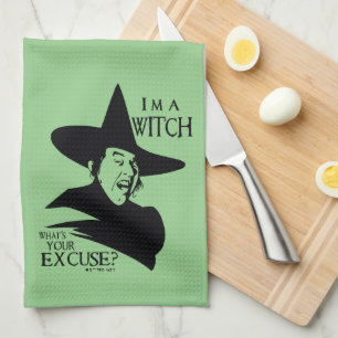 The Wizard Of Oz™ I'm A Witch Tea Towel