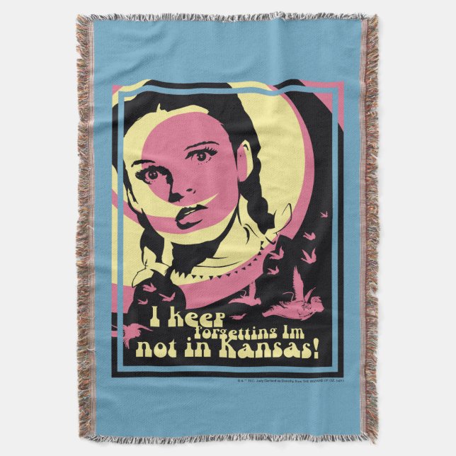 The Wizard Of Oz™ | I'm Not In Kansas Throw Blanket (Front Vertical)