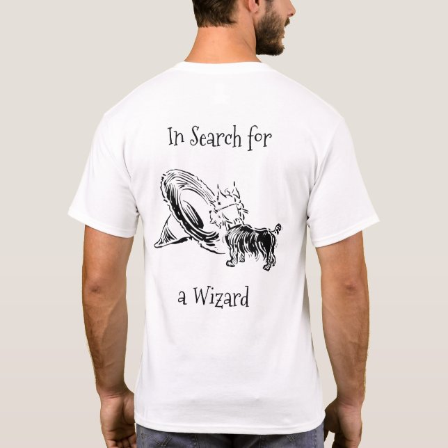 The Wizard of Oz - In Search for a Wizard T-Shirt (Back)