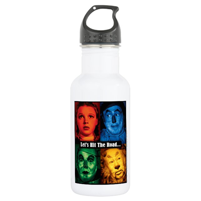 The Wizard Of Oz™ | Let's Hit The Road 532 Ml Water Bottle (Front)