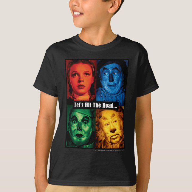 The Wizard Of Oz™ | Let's Hit The Road T-Shirt (Front)