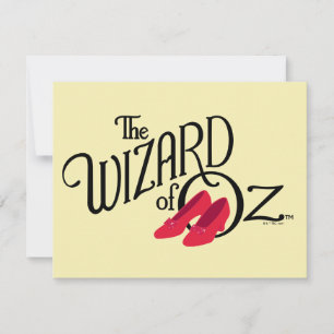 The Wizard Of Oz™ Logo Card