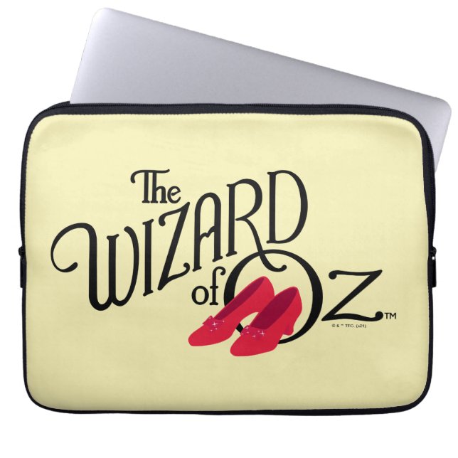 The Wizard Of Oz™ Logo Laptop Sleeve (Front)