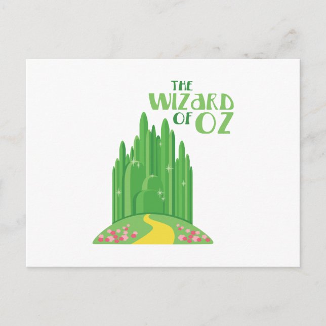 The Wizard of Oz Postcard (Front)