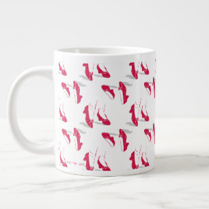 The Wizard Of Oz™   Ruby Slippers™ Pattern Large Coffee Mug