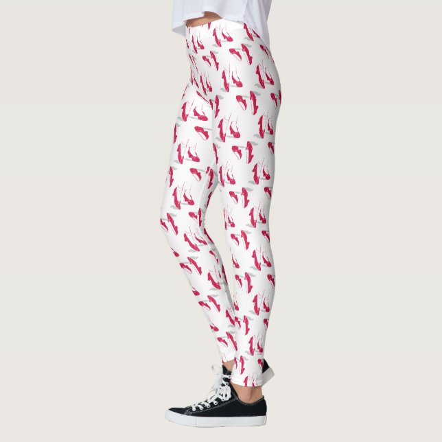 The Wizard Of Oz™ | Ruby Slippers™ Pattern Leggings (Left)
