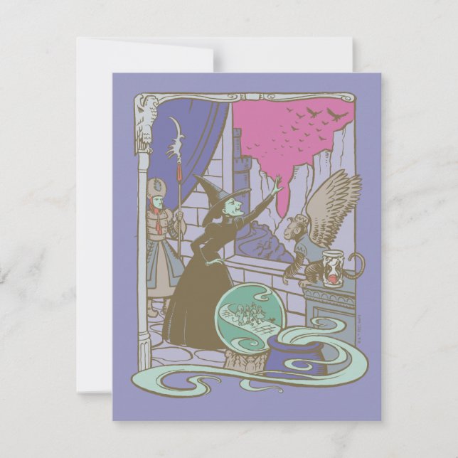 The Wizard Of Oz™ | Storybook Wicked Witch™ Card (Front)
