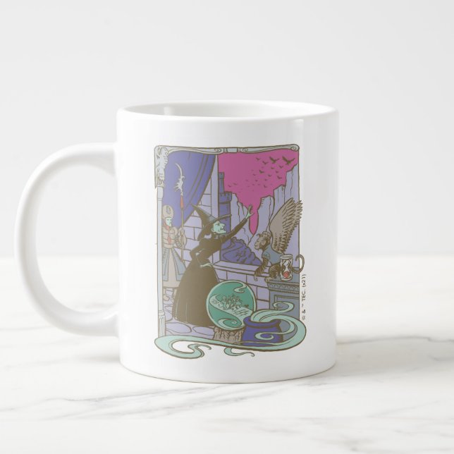 The Wizard Of Oz™ | Storybook Wicked Witch™ Large Coffee Mug (Left)