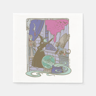 The Wizard Of Oz™ | Storybook Wicked Witch™ Napkin