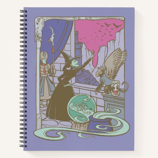 The Wizard Of Oz™ | Storybook Wicked Witch™ Notebook (Front)
