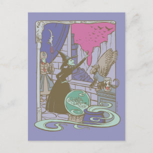 The Wizard Of Oz™   Storybook Wicked Witch™ Postcard