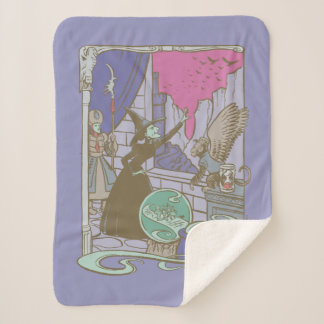 The Wizard Of Oz™ | Storybook Wicked Witch™ Sherpa Blanket