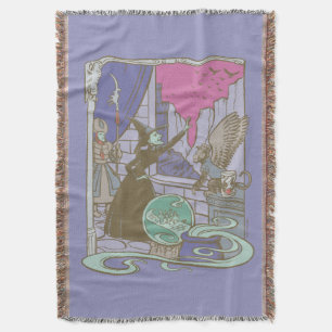 The Wizard Of Oz™   Storybook Wicked Witch™ Throw Blanket