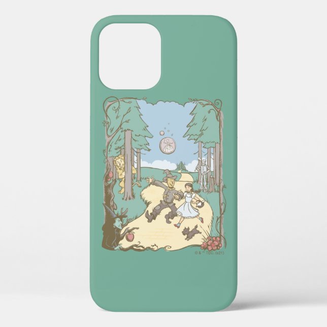 The Wizard Of Oz™ | Storybook Yellow Brick Road Case-Mate iPhone Case (Back)