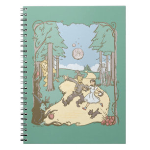 The Wizard Of Oz™   Storybook Yellow Brick Road Notebook