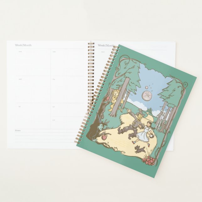 The Wizard Of Oz™ | Storybook Yellow Brick Road Planner (Display)