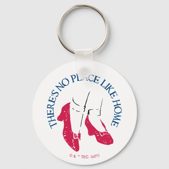 The Wizard Of Oz™ | There's No Place Like Home™ Key Ring (Front)